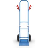 eurokraft pro premium voziček za prevoz vreč, jeklen, model: voziček za stole, kolesa iz polne gume | Shoptok.si