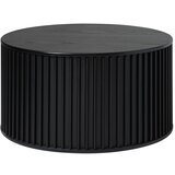 Unique Furniture Crni okrugli stolić ø 85 cm Siena - Cijene