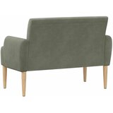  Ljubavni kauč s gumbima Svjetlosiva 116 x 67 x 81 cm | Eponuda.com