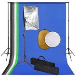  Fotografska oprema sa svjetlima softbox, pozadinom i reflektorom | shoptok.hr