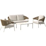 Amatio VRTNI SET Celia aluminij naravne barve naravne barve, bež | Shoptok.si