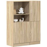 vidaXL 2-dijelni set kuhinjskih ormarića boja hrasta sonome drveni | shoptok.hr