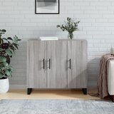 vidaXL Komoda boja hrasta sonome 90 x 34 x 80 cm konstruirano drvo Cijene