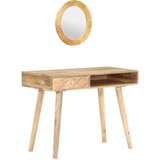 vidaXL Mizica za ličenje 100x50x76 cm trden mangov les | Shoptok.si