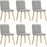  Jedilni stoli 6 kosov Cloud Grey Fabric, (21832394) | Shoptok.si