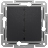 Schneider Electric Asfora Izmjenična sklopka (2-struko, Antracit, Plastika, bez okvira) Schneider Electric Asfora Izmjenična sklopka (2-struko, Antracit, Plastika, bez okvira) Slike