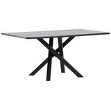 Venture Home Piazza klub stolić 100 × 60 cm, crni | shoptok.hr