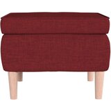  Stolček z lesenimi nogami vinsko rdeče blago, (20700301) | Shoptok.si