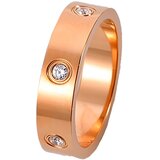  Prsten NO-17349 - Zlatna / Ružičasta / 55mm KP17349 | Shoptok.si