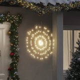 vidaXL Božična zvezdna lučka 140 LED toplo bela 17 cm Cene