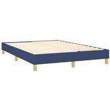  Box spring s madracem LED plavi 140x200 cm od tkanine | shoptok.hr