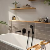 Hansgrohe 72468670 rebris e pokrivna plošča črna | Shoptok.si
