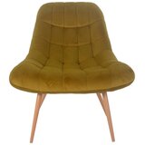 Livetastic XXL FOTELJ, rumena, naravne barve tekstil | Shoptok.si