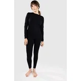 Mall W Seamless Underwear Set Funkcijski kombinezon black