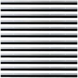  Skrbniki za vrata z vijaki 12 pcs srebrna 100 cm, (5000113314) | Shoptok.si