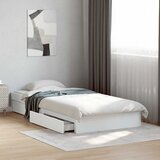  Okvir kreveta s ladicama bez madraca bijeli 75x190 cm | shoptok.hr