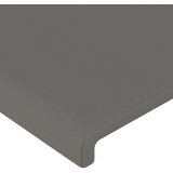  Za krevet s uzglavljem sivi 140x200 cm od umjetne kože | shoptok.hr