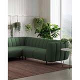 Ghado Tamno zelena kutna garnitura (s desnim kutom/u obliku slova L) Shel – | shoptok.hr