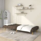  Kavč dvosed z ležiščem taupe blago, (21038172) | Shoptok.si