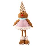 Festa Deco Plush, novogodišnja dekoracija, djumbirko, devojčica, 40cm | ePonuda.com