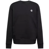 Wood Wood Sweater majica 'Tye' crna / bijela