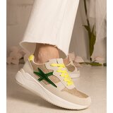 D/CEO marka niezdefiniowana Beige women's sports sneakers with glitter Kaletti | Shoptok.si