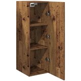  stenska TV omarica, les, starinski les, 30,5x30x90 cm, 2 kos | Shoptok.si