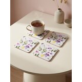 Sinsay Podmetači za čaše s cvjetnim motivom 4 pack | shoptok.hr