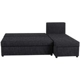 P & B KOTNA SEDEŽNA GARNITURA, črna | Shoptok.si