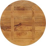 Stolna ploča Ø 70 x 2,5 cm okrugla od masivnog drva manga | shoptok.hr