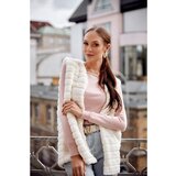 Fasardi Cream fur vest for women Cene