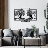 Wallity love tree crni dekorativni metalni zidni dodatak Cene