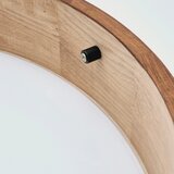 Brilagi - LED RGBW prigušiva stropna svetiljka CARVALHO 2xE27/15W/230V Wi-Fi hrast Ø 37,5 cm | Eponuda.com