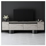 Hanah home tv polica bohem travertine black