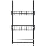 Wenko viseći stalak za vrata rack black Cijene