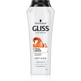 Schwarzkopf gliss kur total repair obnavljajući šampon za suhu i oštećenu kosu 400 ml za žene | shoptok.hr