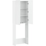  Kabinetska WC ZWOLLE Bijela visokog sjaja 66 x 25 5 x 190 cm - Bijela visokog sjaja | shoptok.hr