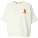 ARMEDANGELS Sweater majica 'BAMIKA' narančasta / bijela