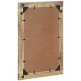  Kupaonsko ogledalo 50 x 70 cm masivno drvo manga i staklo | Eponuda.com