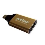 Roline 12.03.3231 USB-C® / HDMI adapter črna\, zlata, (20428579) | Shoptok.si