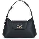 Calvin Klein Jeans Torbice za na ramo RE-LOCK SHOULDER BAG MD Črna | Shoptok.si