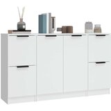  Komode bijela 3 kom od konstruiranog drva | shoptok.hr