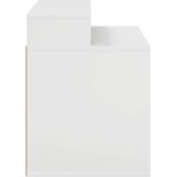  Mačja Kuća Sjajno bijelo 42,5 x 40 x 53,5 cm Konstruirano drvo | shoptok.hr