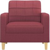  Fotelja crvena boja vina 60 cm od tkanine | shoptok.hr