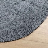  Košata preproga moderna modra Ø 100 cm | Shoptok.si