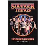 Stranger Things Poster Hawkins Heroes, 91,5 x 61 cm Cijene