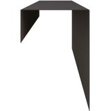 Profil za rubove vrta 2 kom. 100 x 10 x 15 cm Čelik Crna | shoptok.hr