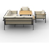 Bessagi Garden Jedilna Lounge Garnitura Cassandra, 5-Delni Set | Shoptok.si