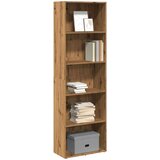 VidaXL Regal za knjige boja hrasta 60x30x189 cm konstruirano drvo VidaXL Regal za knjige boja hrasta 60x30x189 cm konstruirano drvo Slike