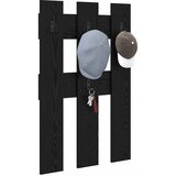  Vješalica za kapute na zidu Zidne Crni hrast 65 x 3 x 100 cm | shoptok.hr